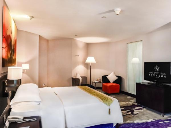 The Pavilion Century Tower (Huaqiang NorthBusiness Zone) : photo 4 de la chambre chambre affaires lit queen-size