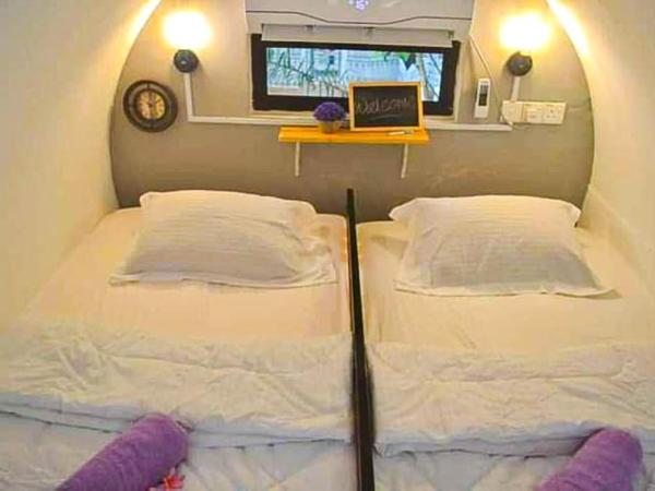 Bagan Pinang Guest House : photo 4 de la chambre chambre lits jumeaux