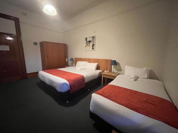 Princes Lodge Motel : photo 2 de la chambre chambre double ou lits jumeaux avec salle de bains privative externe