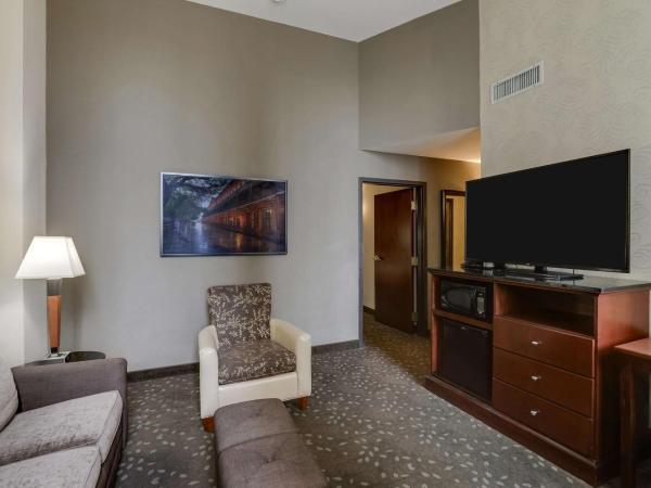 Drury Plaza Hotel New Orleans : photo 3 de la chambre suite lit king-size avec baignoire spa