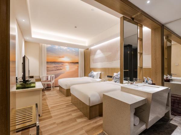 Paco Hotel Shuiyin Road Guangzhou-Free Shuttle Bus For Canton Fair : photo 4 de la chambre chambre lits jumeaux supérieure sans fenêtre