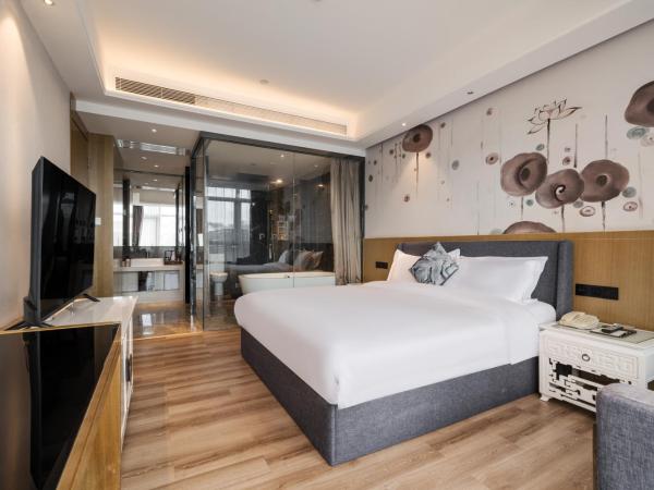 Paco Hotel Shuiyin Road Guangzhou-Free Shuttle Bus For Canton Fair : photo 4 de la chambre chambre lit king-size de luxe