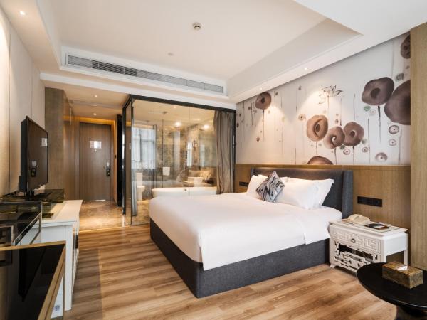Paco Hotel Shuiyin Road Guangzhou-Free Shuttle Bus For Canton Fair : photo 6 de la chambre chambre lit king-size de luxe