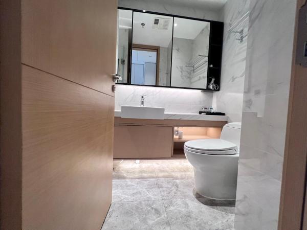 Kaisen Xiyue Hotel Apartment - Shenzhen International Convention and Exhibition Center : photo 8 de la chambre chambre lits jumeaux supérieure