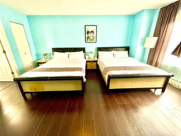 Vancouver Bed & Breakfast : photo 3 de la chambre suite lit queen-size avec baignoire spa