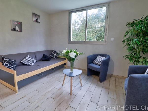Appart hotel Cholet Carteron : photo 6 de la chambre appartement 3 chambres