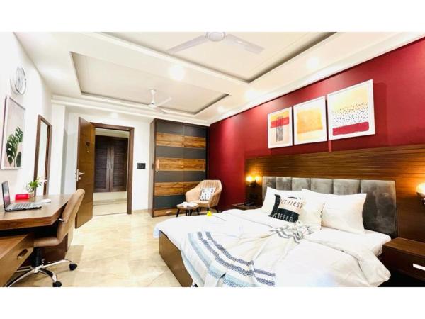 BluO Studio3 DLF Cybercity - Balcony, Gym TT, Lift : photo 10 de la chambre studio avec balcon 