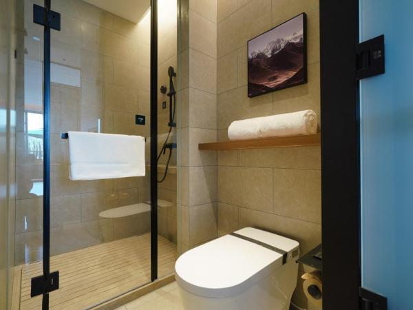 Atour Hotel Chengdu Jinniu Southwest Jiaotong University : photo 3 de la chambre jimu twin room with courtyard