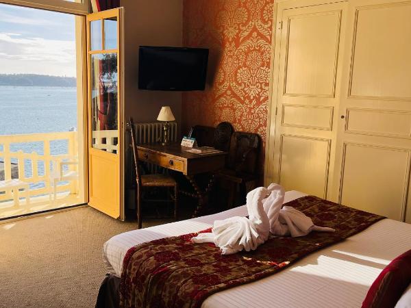 Hôtel-Restaurant Printania : photo 3 de la chambre chambre double ou lits jumeaux - vue sur mer