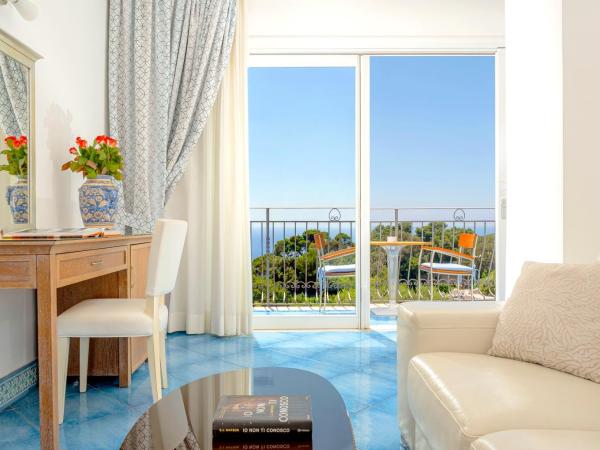 Hotel La Floridiana : photo 8 de la chambre hébergement supérieur deluxe avec balcon et vue sur mer - dernier Étage