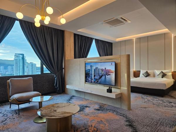 Hompton Hotel by the Beach : photo 1 de la chambre sky suite – double queen bed