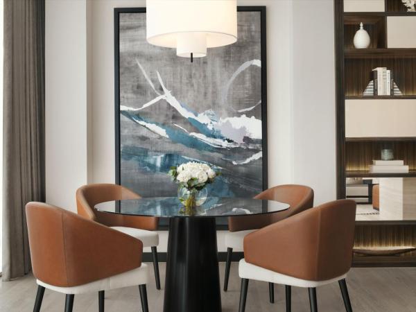 Sheraton Grand Hotel, Dubai : photo 7 de la chambre suite lit king-size exécutive avec accès au salon club - vue sur panorama urbain