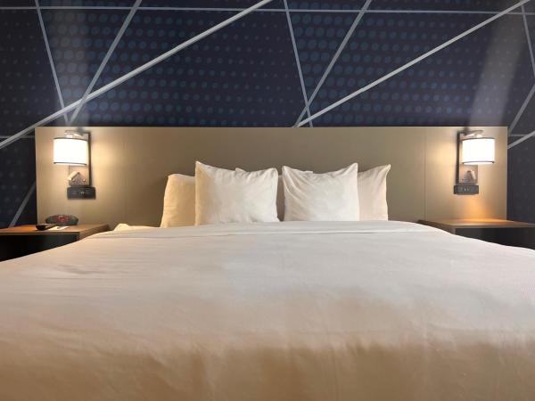 Comfort Suites Louisville Airport : photo 8 de la chambre suite avec lit king-size pour personnes à mobilité réduite - non-fumeurs