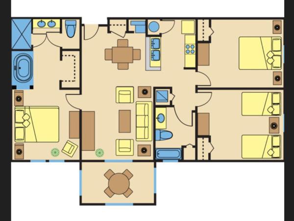 Best Disney Resort Condo Orlando : photo 9 de la chambre appartement 3 chambres