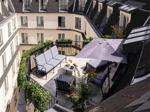 Sofitel Le Scribe Paris Opera : photo 10 de la chambre suite lit king-size prestige avec salon et terrasse-6etage