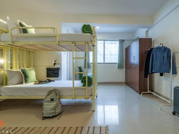 Zostel Bangalore (Koramangala) : photo 4 de la chambre lit dans dortoir mixte de 8 lits