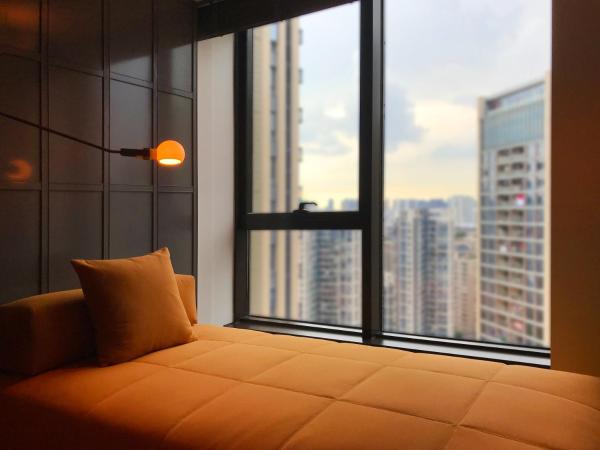 Hotel Kapok Shenzhen HouHai (Close to Shenzhen Bay) : photo 2 de la chambre chambre lit queen-size deluxe