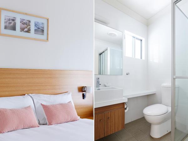 Bay Beach Motel : photo 4 de la chambre chambre triple avec balcon - rez-de-chaussée