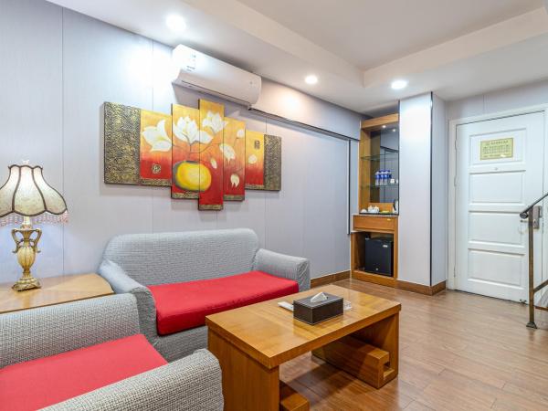 Guangzhou The Royal Garden Hotel : photo 2 de la chambre duplex suite twin beds