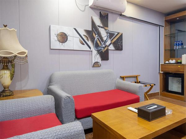 Guangzhou The Royal Garden Hotel : photo 3 de la chambre duplex garden view suite twin beds