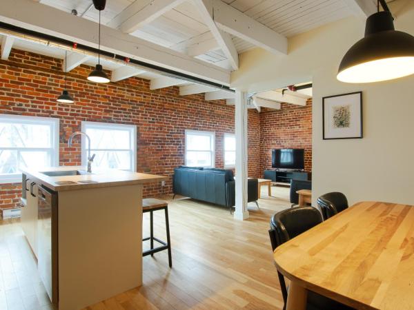 Les Lofts de la Barricade - Par les Lofts Vieux-Québec : photo 4 de la chambre appartement