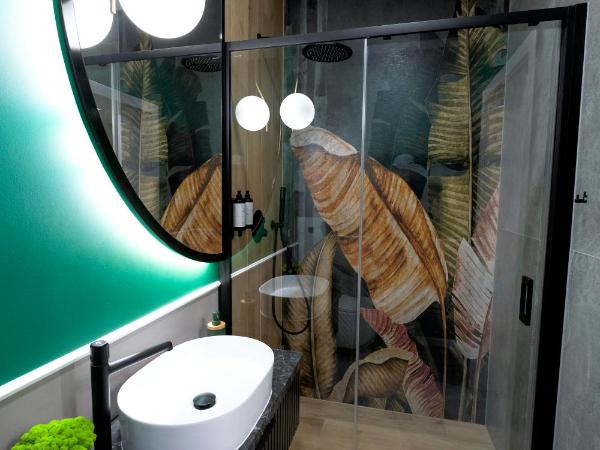 Aparthotel Green Concrete - nowy, ekologiczny hotel w Świnoujściu, Darmowy Bus Na Plażę, Free Shuttle Bus : photo 5 de la chambre studio avec balcon