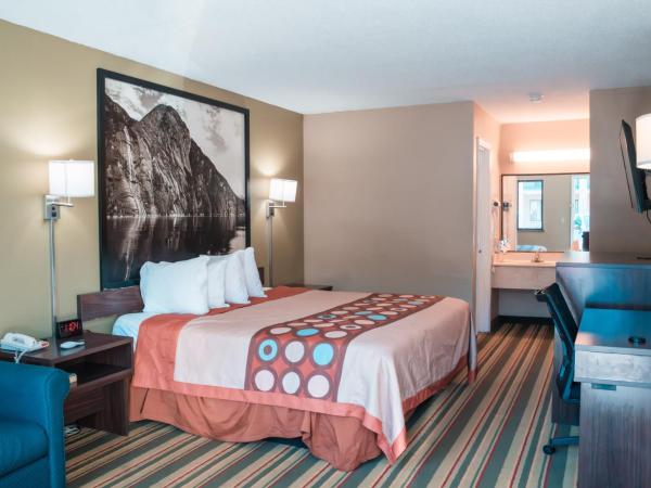 Super 8 by Wyndham Columbia/Ft. Jackson SC : photo 2 de la chambre chambre lit king-size - non-fumeurs