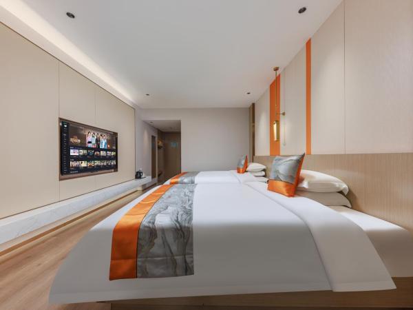 Guangzhou Yachen Hotel : photo 2 de la chambre chambre lits jumeaux supérieure