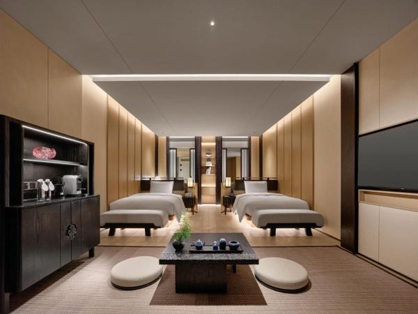 Hilton Nanjing Niushoushan : photo 5 de la chambre chambre lits jumeaux premium