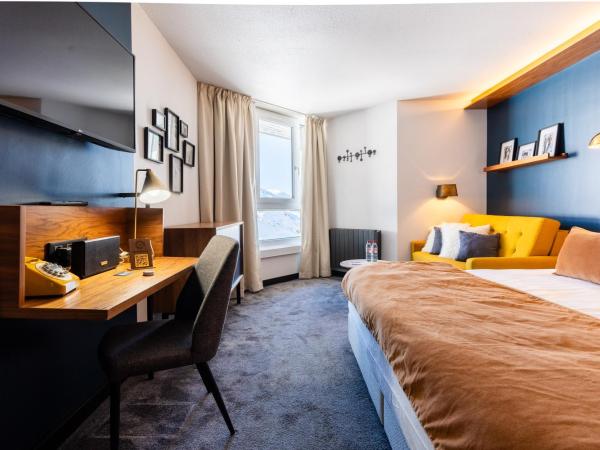 Fahrenheit Seven Val Thorens : photo 3 de la chambre chambre double - vue sur montagne