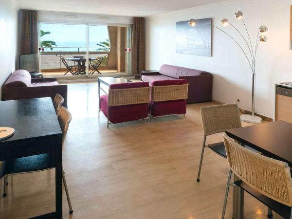 Aparthotel Adagio Nice Promenade des Anglais : photo 4 de la chambre appartement 1 chambre avec vue sur mer (6 adultes)