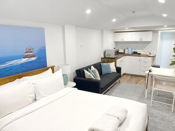 Dalziel Lodge : photo 7 de la chambre studio avec vue sur jardin