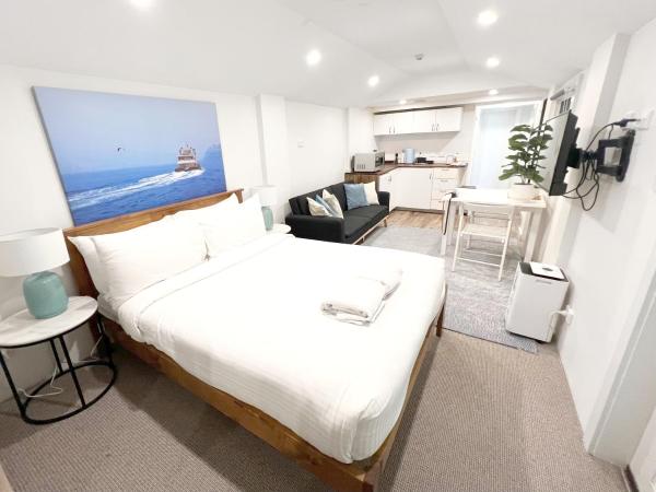 Dalziel Lodge : photo 6 de la chambre studio avec vue sur jardin