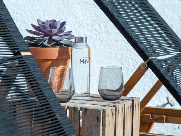 Hostal Boutique Es Menut : photo 7 de la chambre chambre double deluxe avec terrasse - vue sur mer