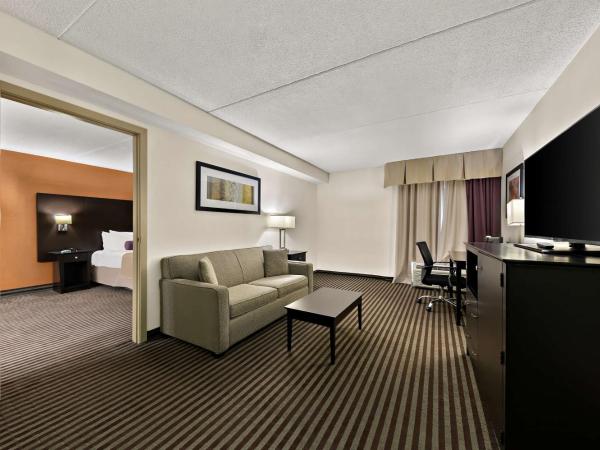 Best Western Plus Toronto North York Hotel & Suites : photo 2 de la chambre suite lit king-size de luxe avec baignoire spa