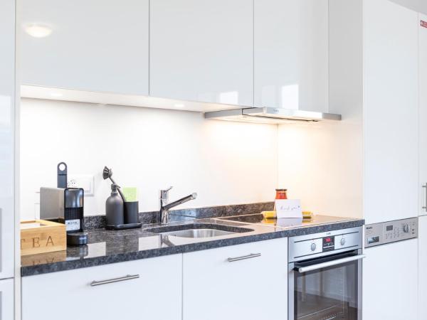 STAYY The River - contactless check-in : photo 4 de la chambre appartement avec vue sur la montagne