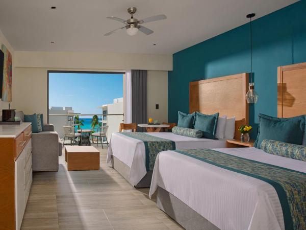Dreams Cozumel Cape Resort & Spa : photo 2 de la chambre suite junior preferred club avec lits doubles - vue sur océan