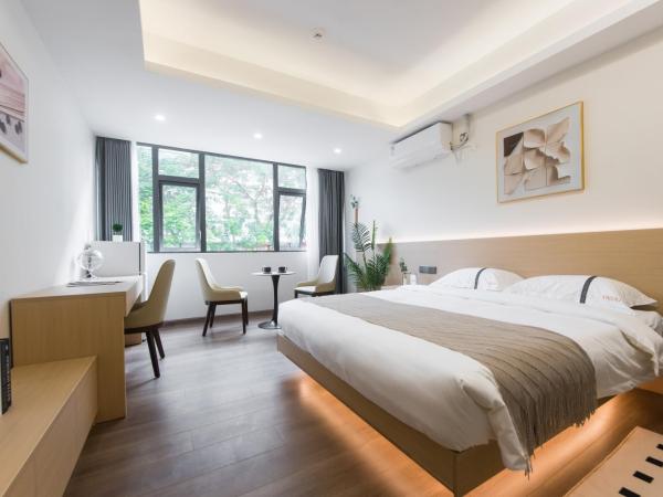 Weisu Service Apartment - Shenzhen Songpingshan Science and Technology Park Store : photo 6 de la chambre chambre lit queen-size exécutive 