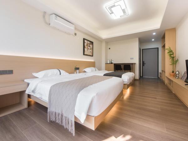 Weisu Service Apartment - Shenzhen Songpingshan Science and Technology Park Store : photo 1 de la chambre sunshine twin room  