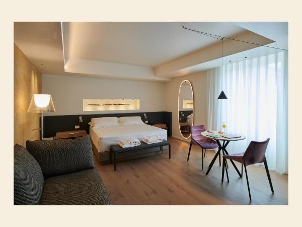 Palazzo Sangiorgio : photo 4 de la chambre chambre deluxe (2 adultes + 1 enfant)