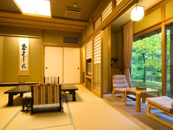 Koshi no yado Takashimaya : photo 4 de la chambre japanese-style room with open-air bath (10 tatami)【柊】