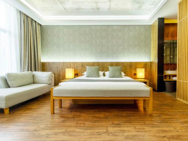Lin Yin Art Hotel Shanghai(Pudong airport) : photo 4 de la chambre chambre lit queen-size deluxe