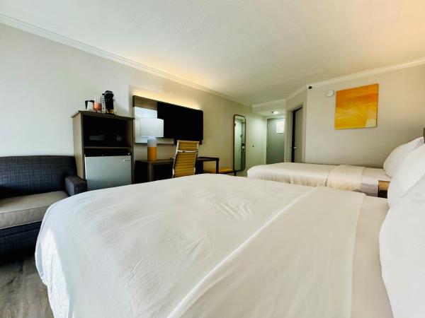 Comfort Inn & Suites Houston I-10 West Energy Corridor : photo 4 de la chambre chambre quadruple avec 2 lits queen-size - non-fumeurs