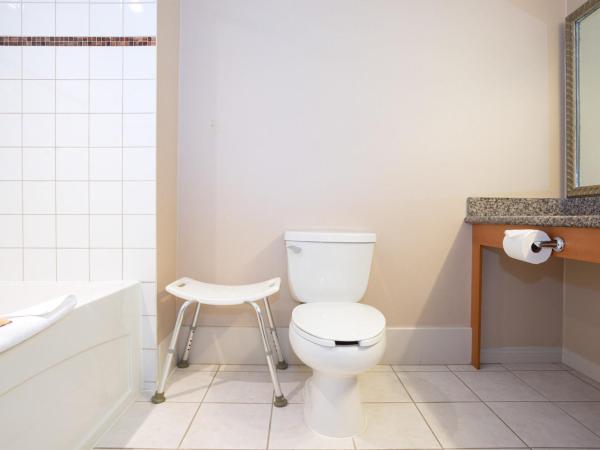 Sandman Hotel Calgary Airport : photo 4 de la chambre chambre 1 lit king-size pour personnes à mobilité réduite