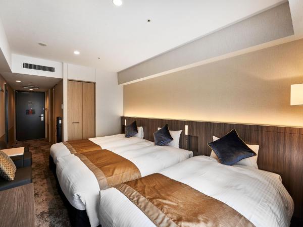 DEL style Osaka-Shinsaibashi by Daiwa Roynet Hotel : photo 3 de la chambre hébergement lits jumeaux hollywood avec lit d'appoint - non-fumeurs