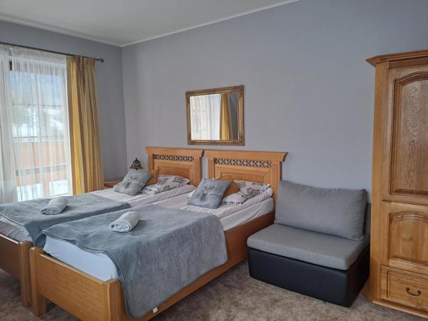 Willa Wisienka : photo 1 de la chambre chambre lits jumeaux - vue sur montagne