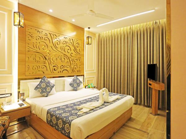 JRD Luxury-Business Hotel : photo 10 de la chambre deluxe double room with complimentary hi tea from 04pm till 06pm