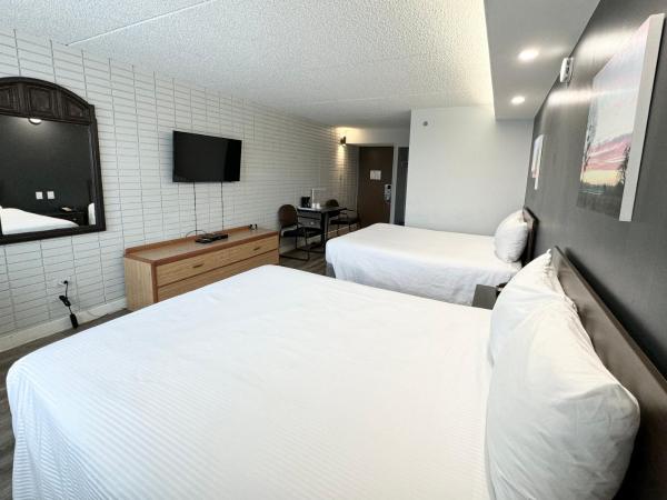 Travelodge by Wyndham Winnipeg Airport : photo 4 de la chambre chambre 2 lits queen-size - non-fumeurs