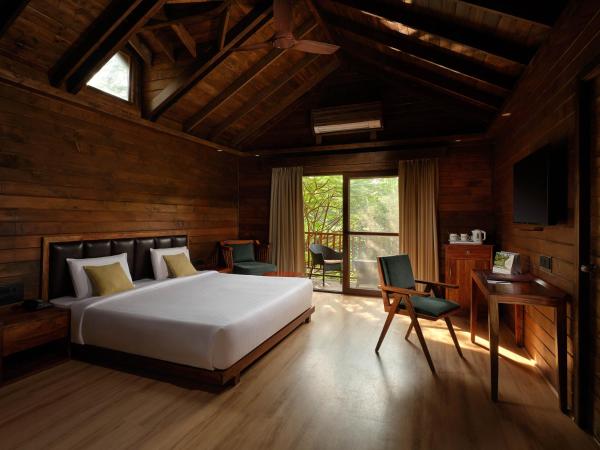 The Ananta Udaipur : photo 2 de la chambre chambre lit king-size avec balcon