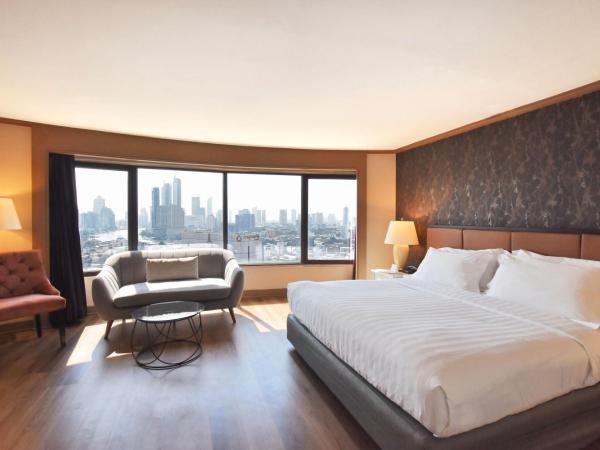 Grand China Bangkok : photo 2 de la chambre chambre lit king-size de luxe - vue sur rivière